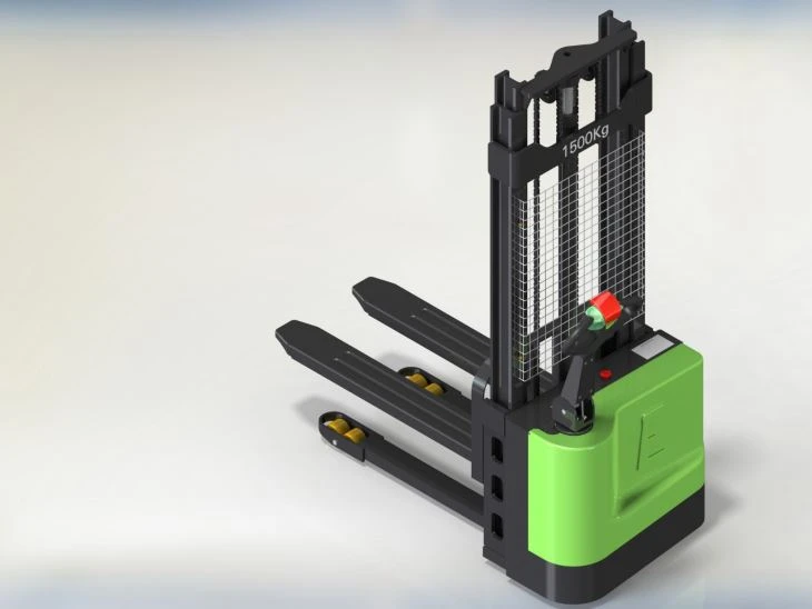 1 tonne 1,5 tonnes gerbeurs électriques walkie