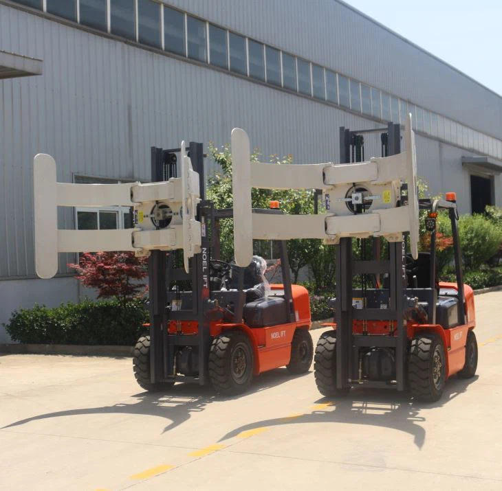 Cabine de chariot élévateur diesel avec mât de conteneur