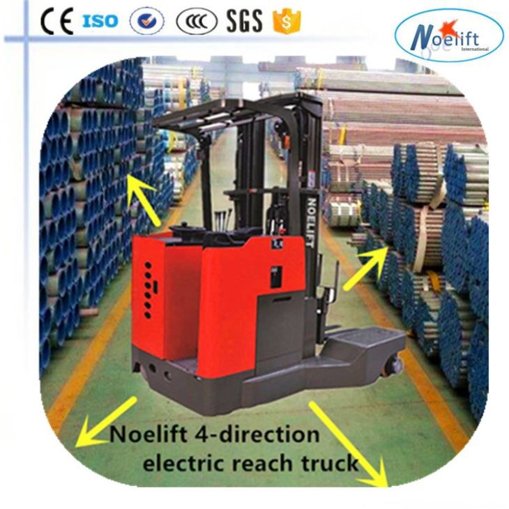 Four Way Reach Truck 3000-7500mm Lifting Height With Factory Price