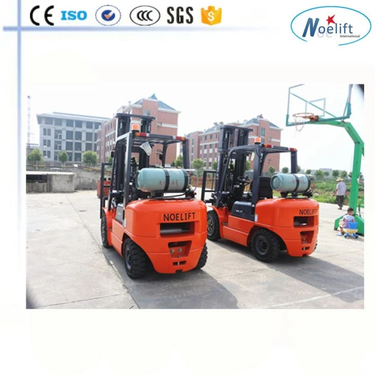 LPG Forklift 3m/4.5m/5m/6m Lifting Height With Japanese Isuzu/Nissan/Mitsubishi Engine