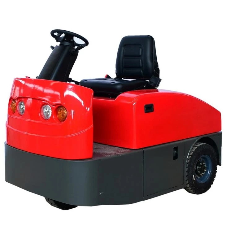 4ton 6ton Electric Towing Tractor For Towing Luggage suppliers