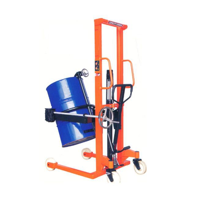 Empileur de tambour hydraulique de 350 kg 1,6 m avec inclinaison de tambour