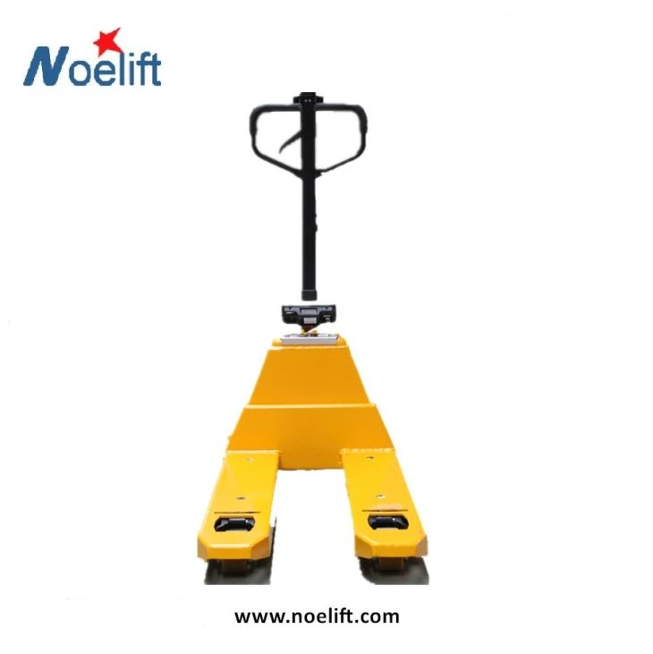 scale semi electric pallet truck with digital scale
