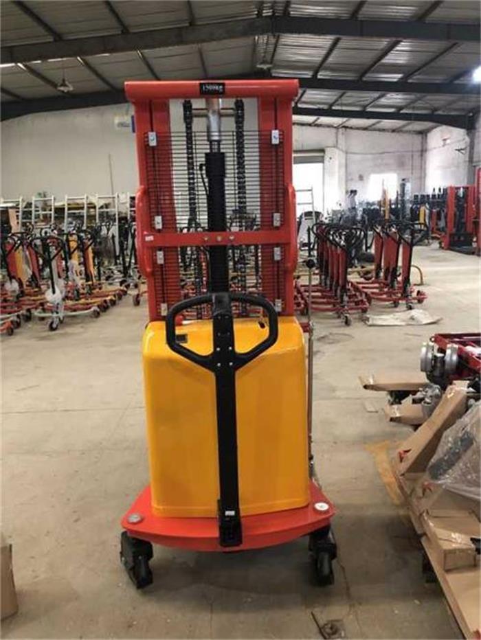 Hydraulic Stacker Forklift Semi Electric Pallet Stackers