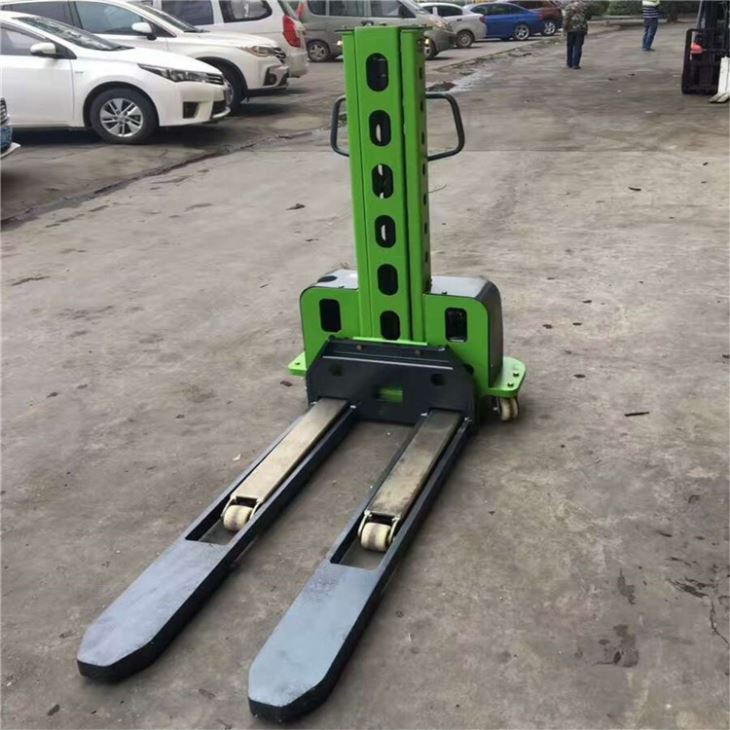Light Duty Mini 500kg Self Loading Work Stacker suppliers