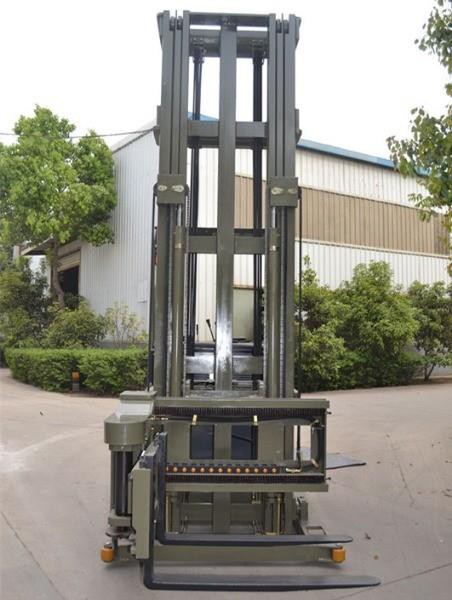 Narrow Aisle Forklift 3 Way Electric Pallet Stacker Swing Reach Truck