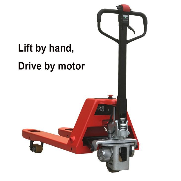 Transpalette semi-électrique 1500kg 2000kg