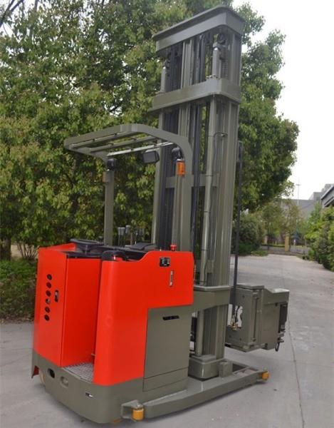Three-Way Electric Pallet Stacker Narrow Aisle Forklift