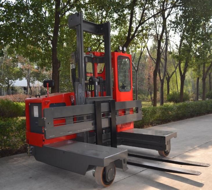 VNA Reach Truck Small All Terrain Forklift Side Loading Forklift TFB15 for sale