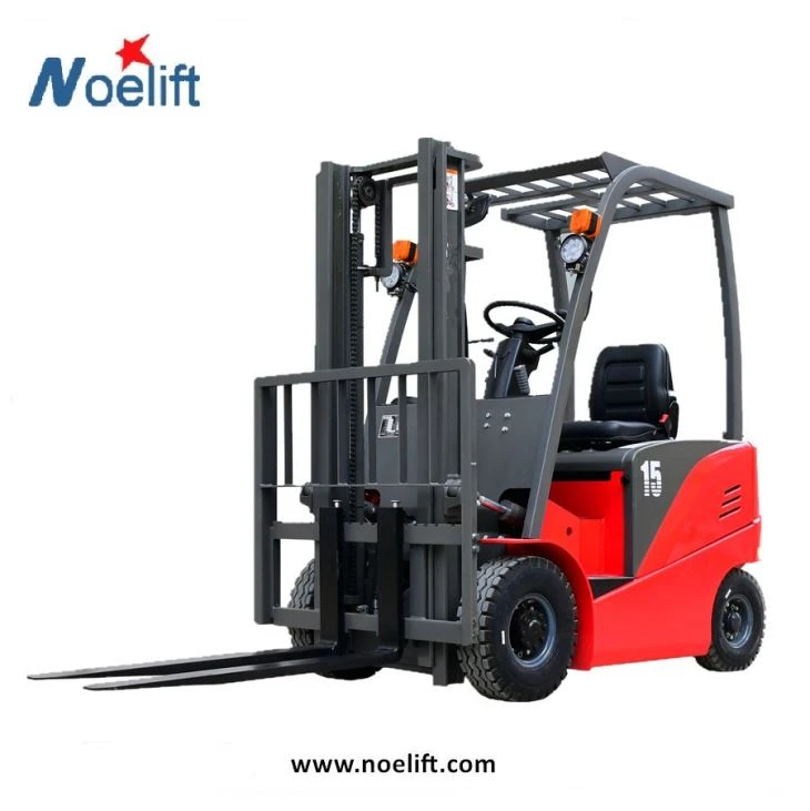 Équipement d'entrepôt Mini chariot élévateur électrique à 4 roues