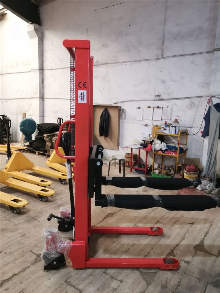 Manual Stacker Forklift Lifting 3000mm Warehouse Multifunctional Montacargas