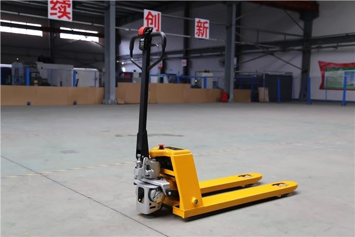 Hot Hybrid Transpalette 1500kg Transpalette manuel semi-électrique