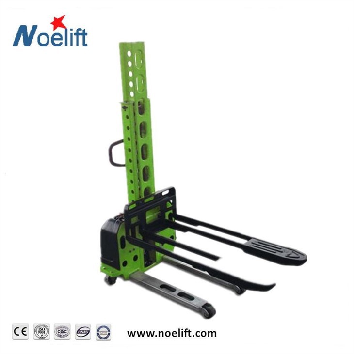 Chariot élévateur à chargement automatique entièrement électrique portatif d'empileur de 500kg