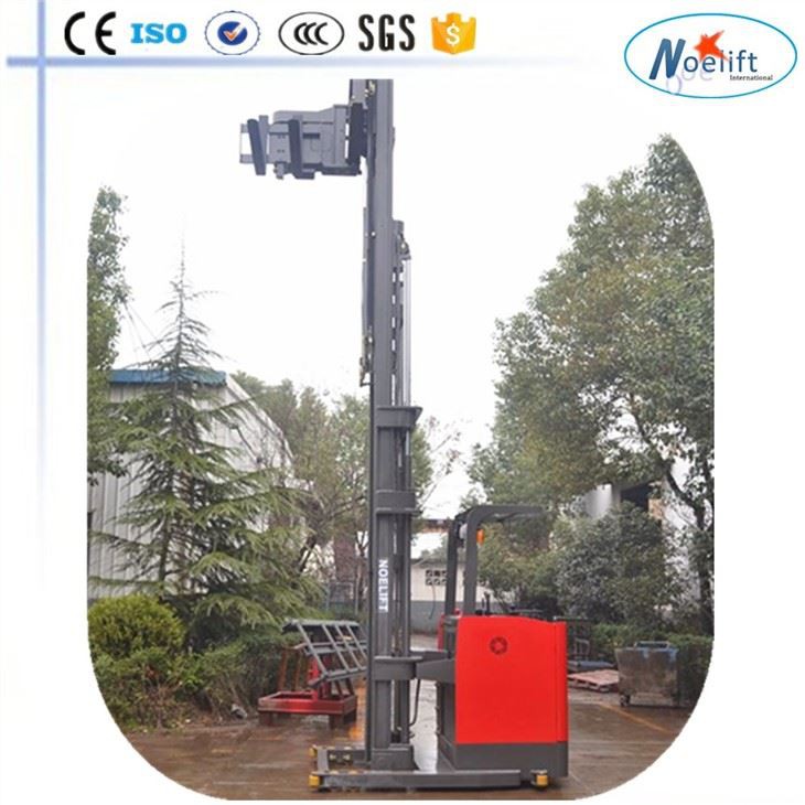 Narrow Aisle Forklift 1 Ton Electric Reach Forklift Vna Truck for sale