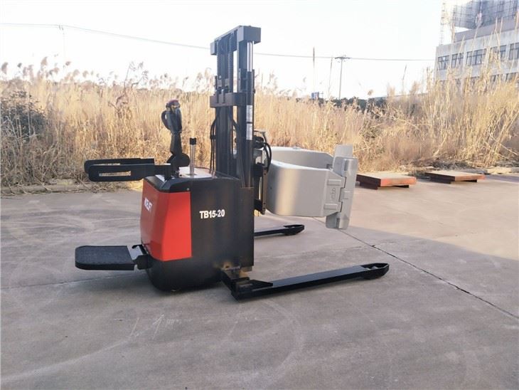 Paper Roll Electric Stacker For Craft Paper suppliers