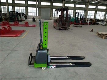 500kg Semi-électrique Transpalette Série 0.8m Chariot Élévateur Gerbeur