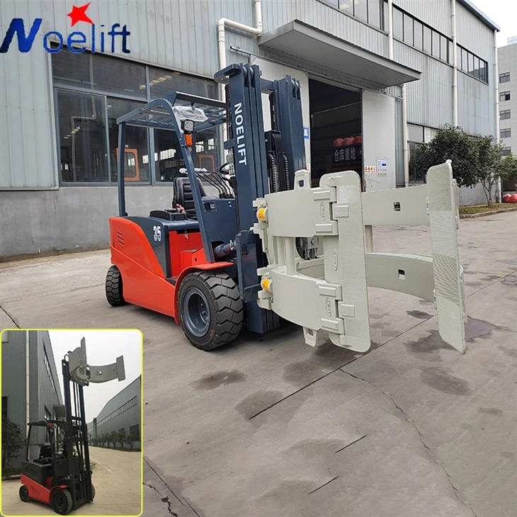 72v Forklift Electric Motor 2000kg Capacity Paper Roll Clamp