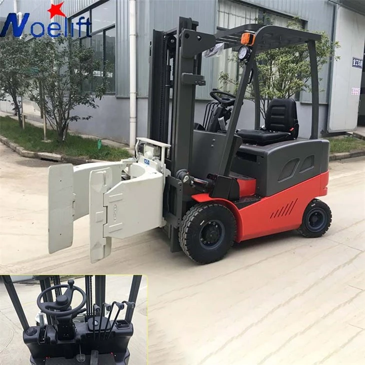 72v Forklift Electric Motor 2000kg Capacity Paper Roll Clamp