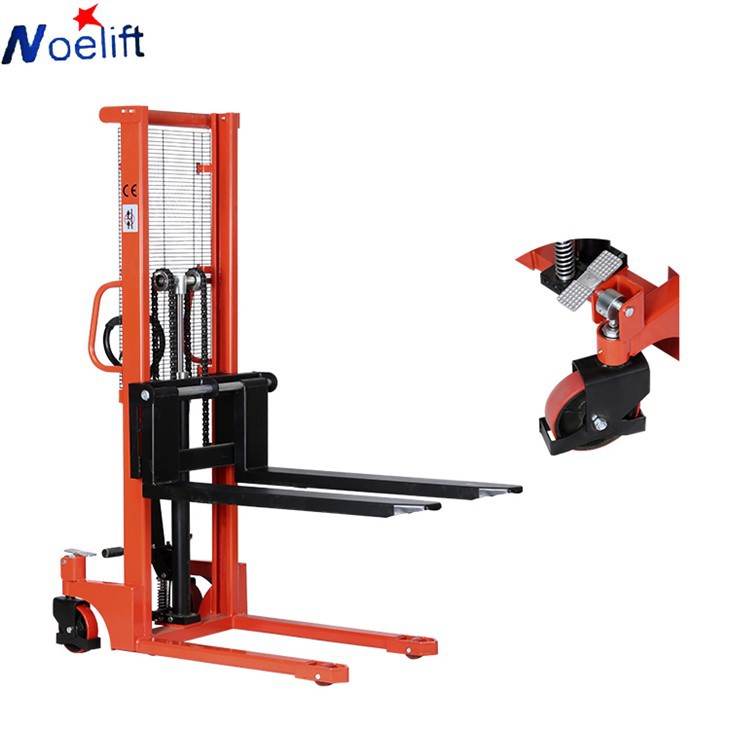 Hand Powered stacker Forklift