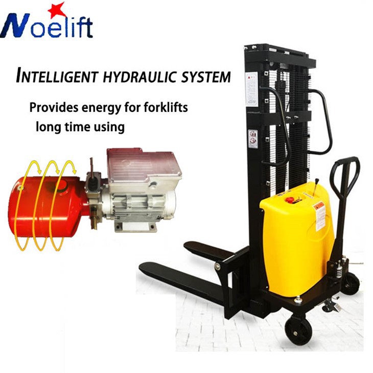 Portable Walkie Electric Stacker 2500mm Lifting Height