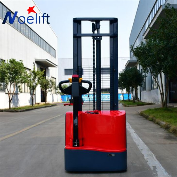 Material Handler Self Loading Stacker Walkie Electric