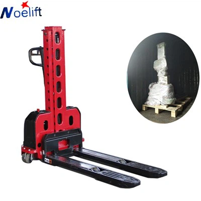 Chariot élévateur à chargement automatique d'empileur de taille pour le chargement de camion de Van