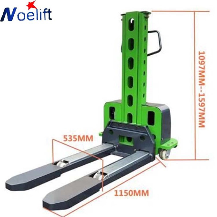 500kg 1.1m 1.3m Innolift Type Self Lift Stacker suppliers